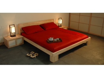 Double bed / tatami / contemporary / wood - ISOLA - Cinius